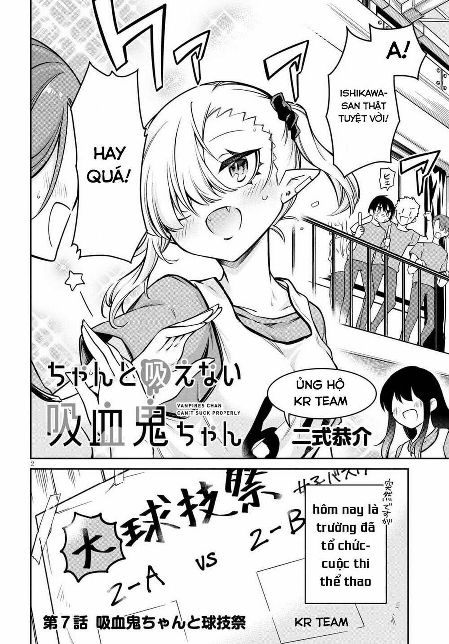 Vampire-Chan Can't Suck Properly Chap 7 - Next Chap 8