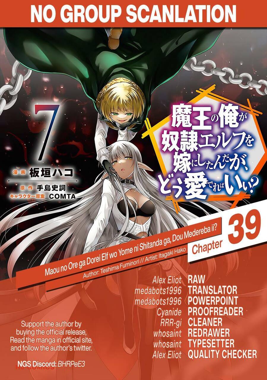Maou No Ore Ga Dorei Elf Wo Yome Ni Shitanda Ga, Dou Medereba Ii? Chap 39 - Next Chap 40