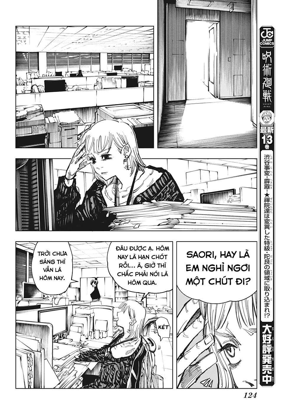 Chú Thuật Hồi Chiến Chap 125 - Next Chap 126