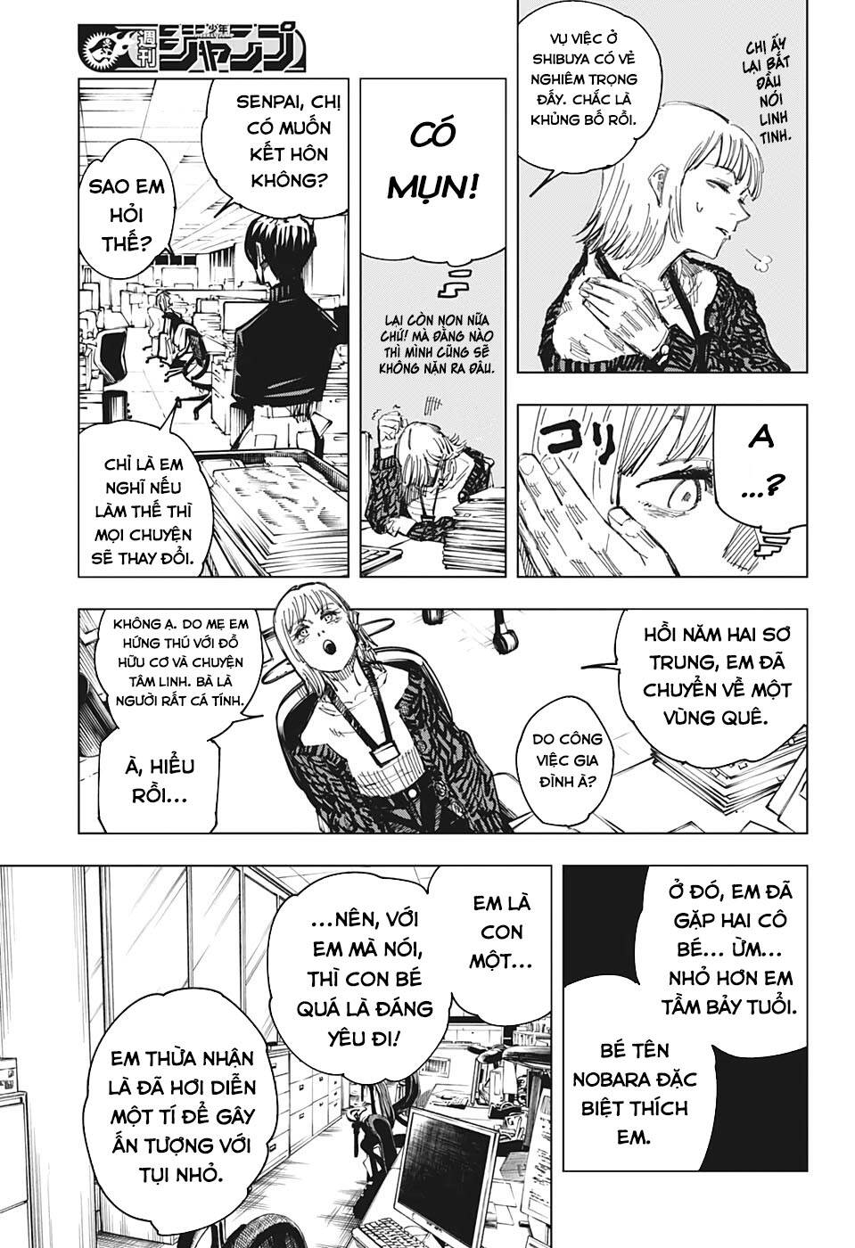 Chú Thuật Hồi Chiến Chap 125 - Next Chap 126