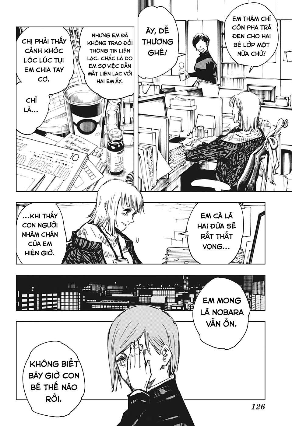 Chú Thuật Hồi Chiến Chap 125 - Next Chap 126