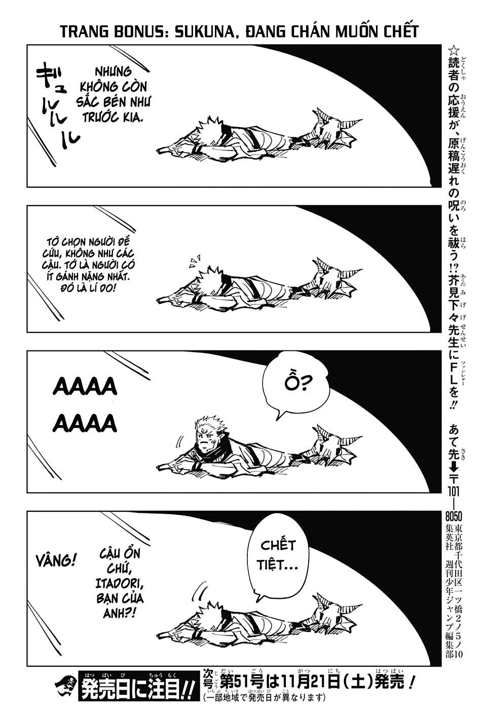 Chú Thuật Hồi Chiến Chap 129.5 - Next Chap 130.5