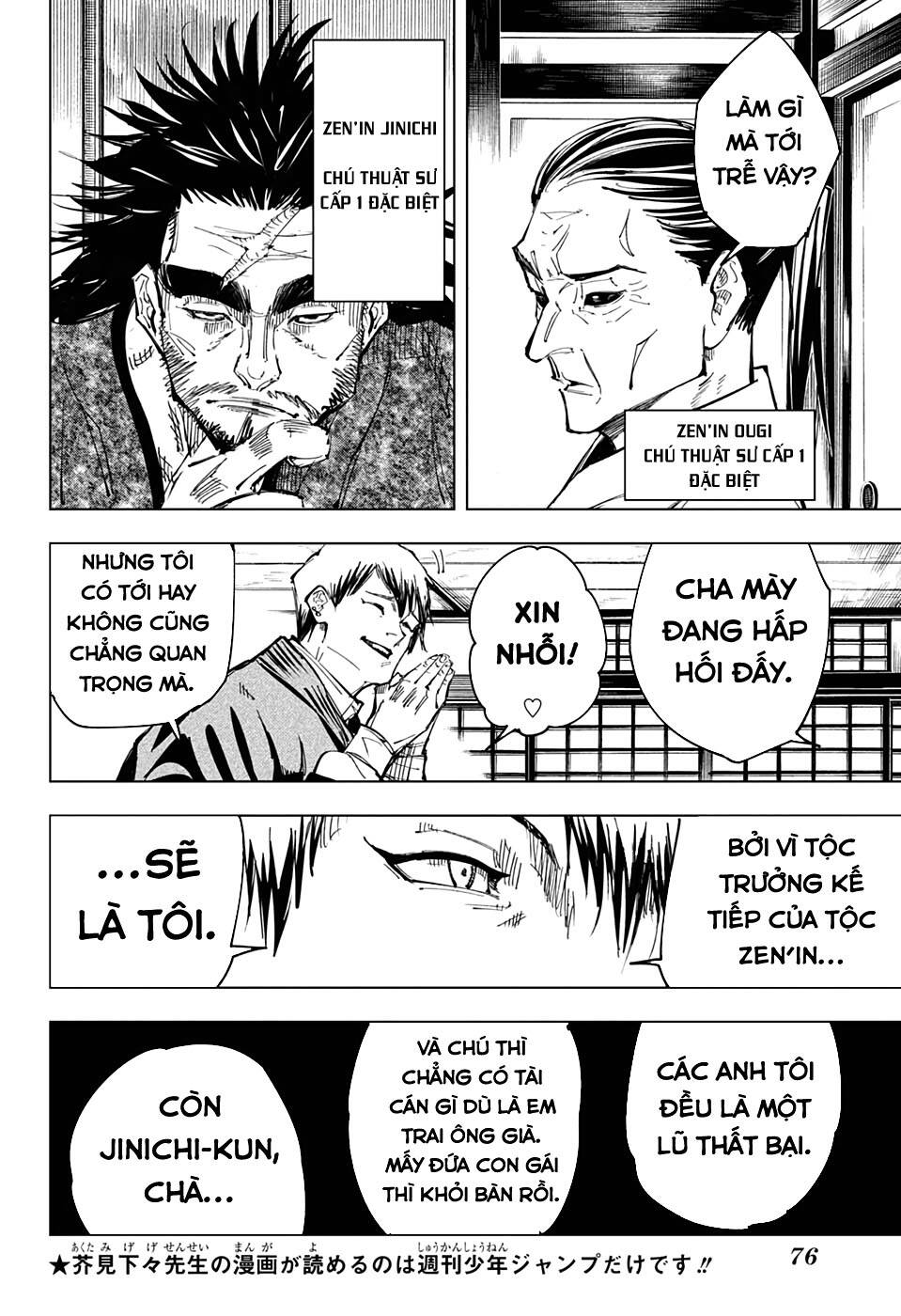 Chú Thuật Hồi Chiến Chap 138 - Next Chap 139