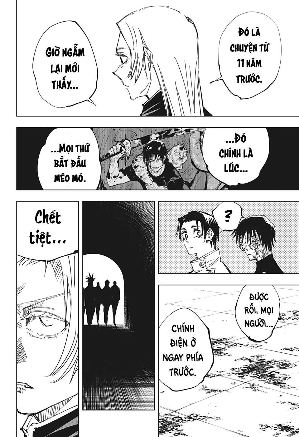 Chú Thuật Hồi Chiến Chap 144 - Next Chap 145