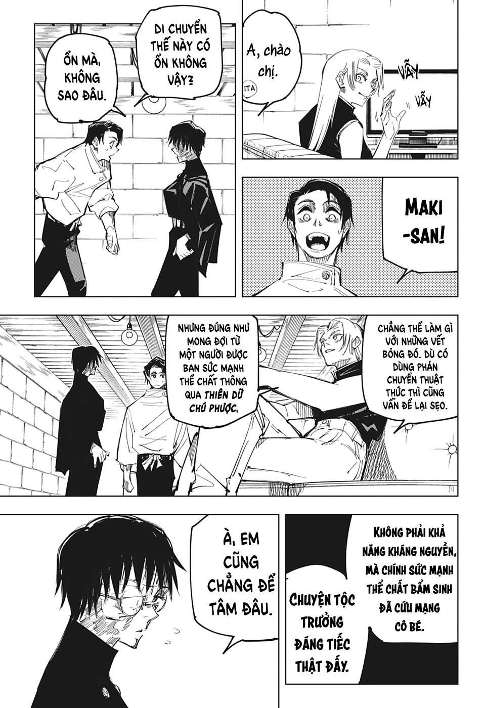 Chú Thuật Hồi Chiến Chap 144 - Next Chap 145