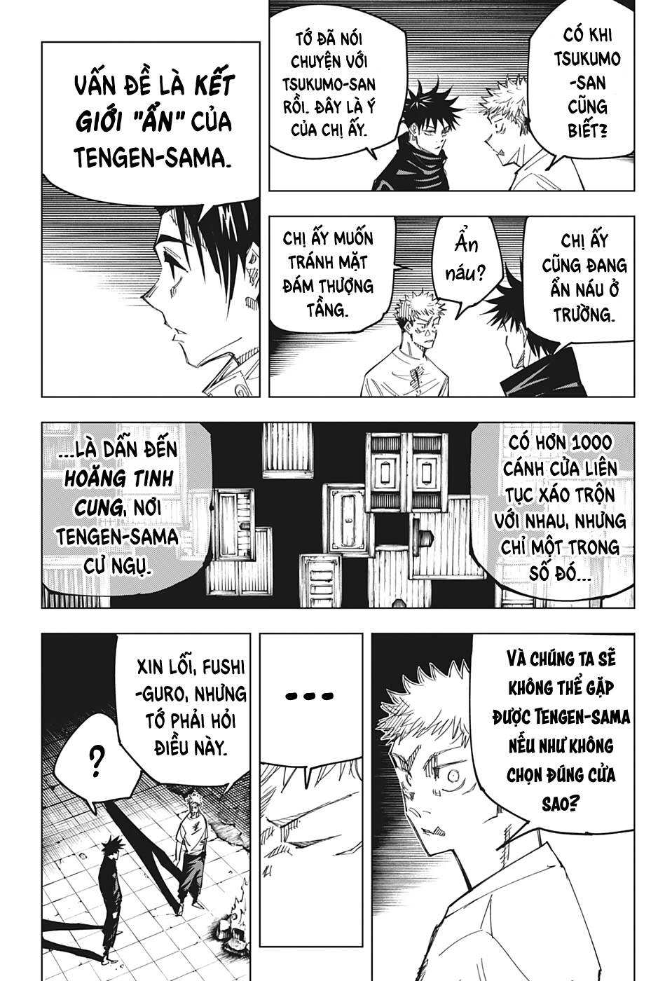 Chú Thuật Hồi Chiến Chap 144 - Next Chap 145