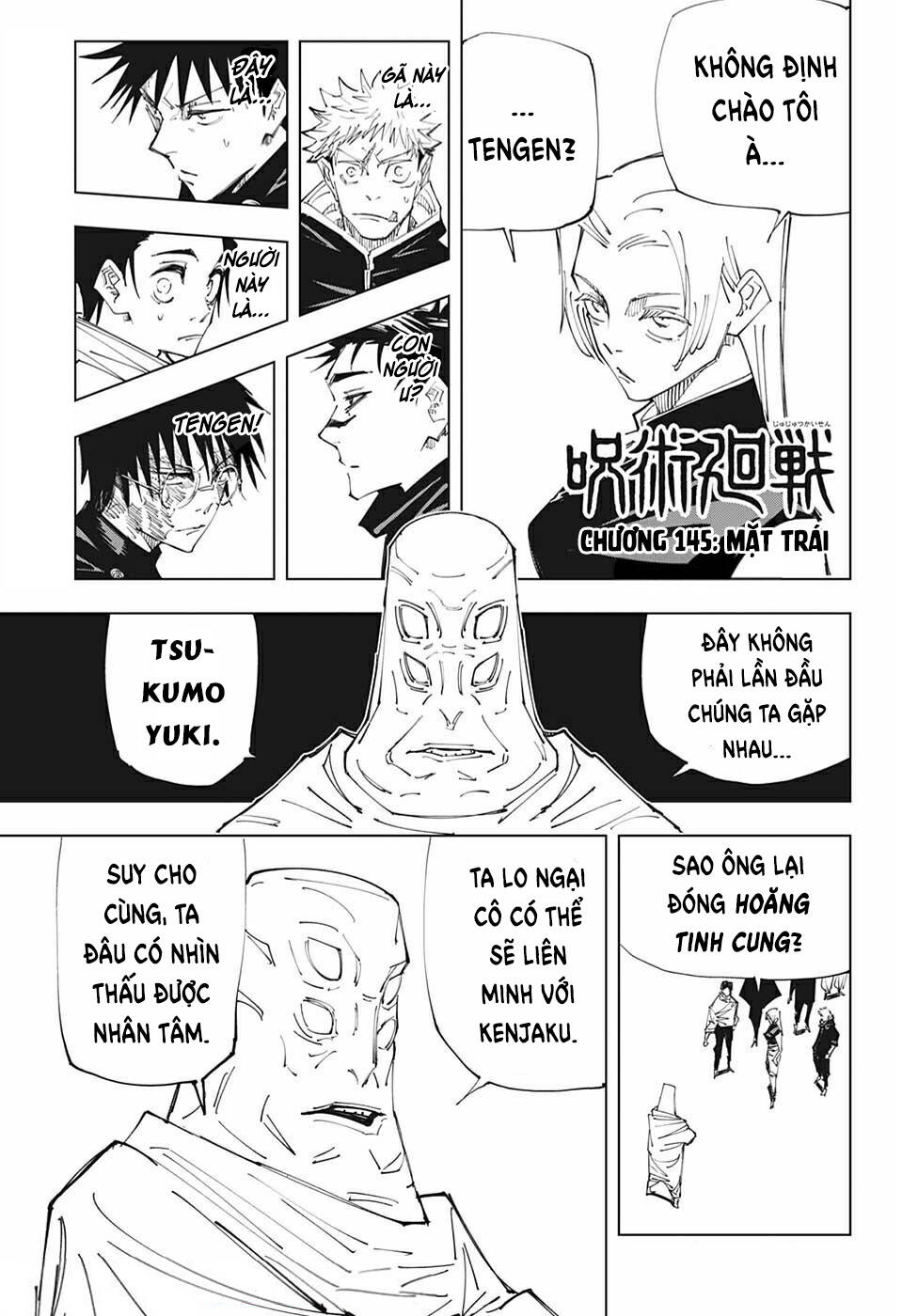 Chú Thuật Hồi Chiến Chap 145 - Next Chap 146