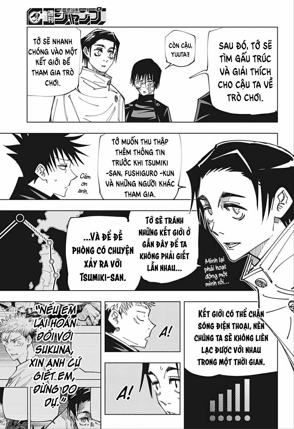 Chú Thuật Hồi Chiến Chap 146 - Next Chap 147