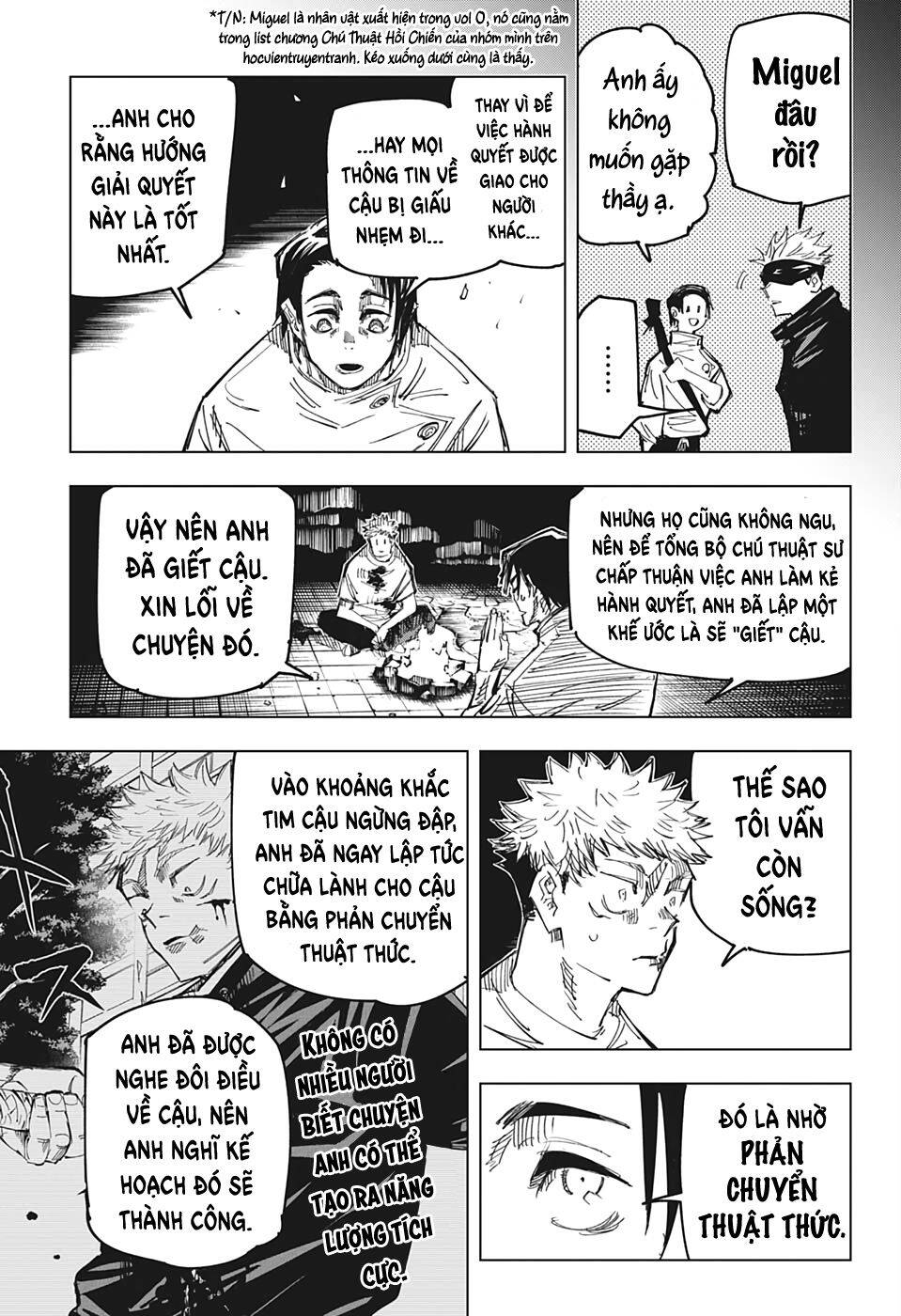 Chú Thuật Hồi Chiến Chap 143 - Next Chap 144
