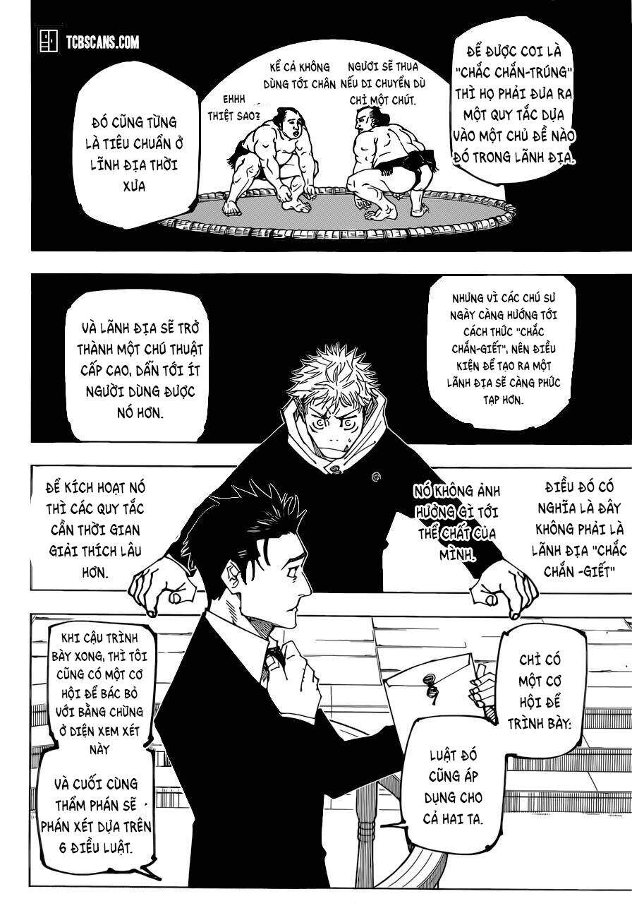 Chú Thuật Hồi Chiến Chap 164 - Next Chap 165