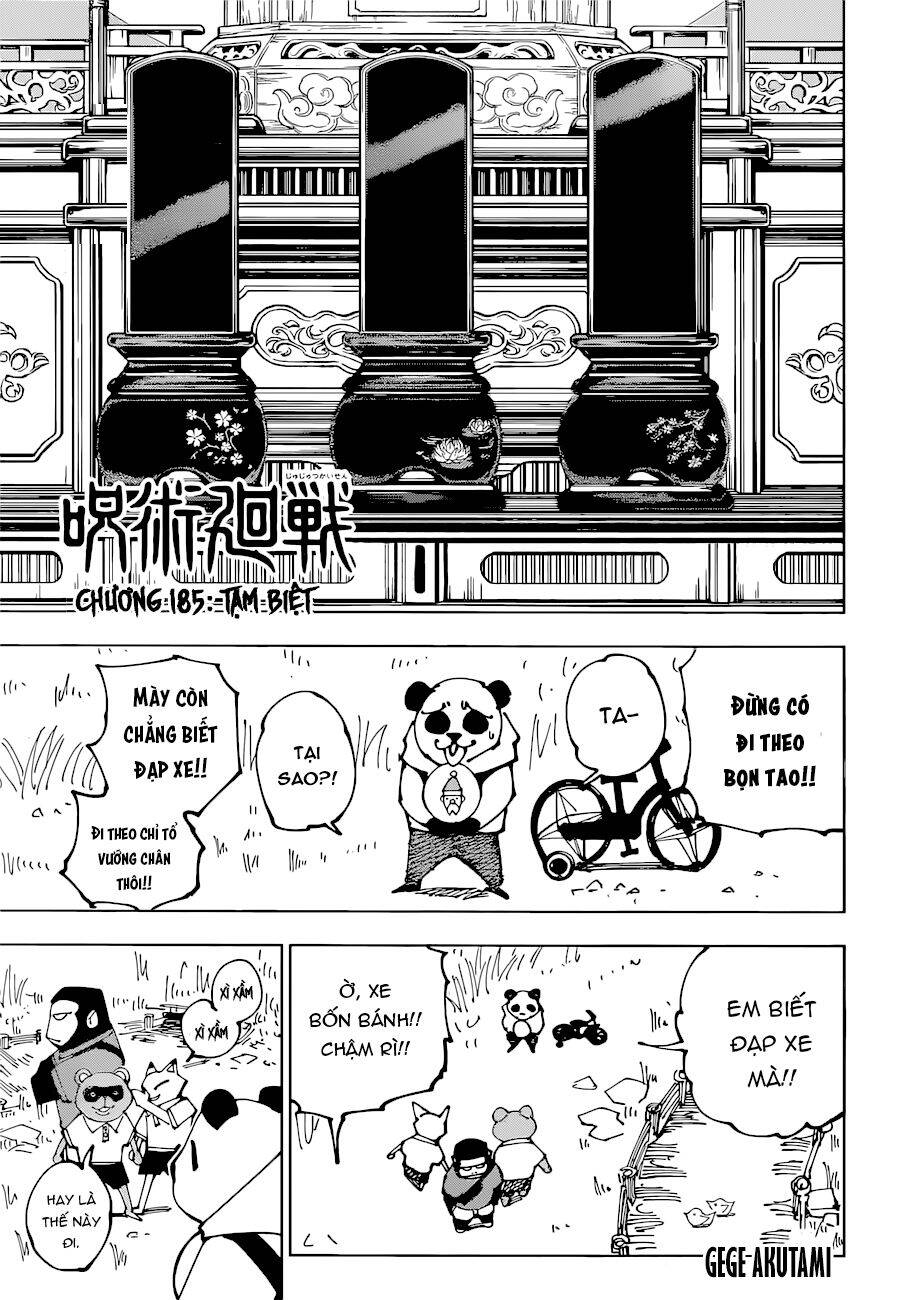 Chú Thuật Hồi Chiến Chap 185 - Next Chap 186