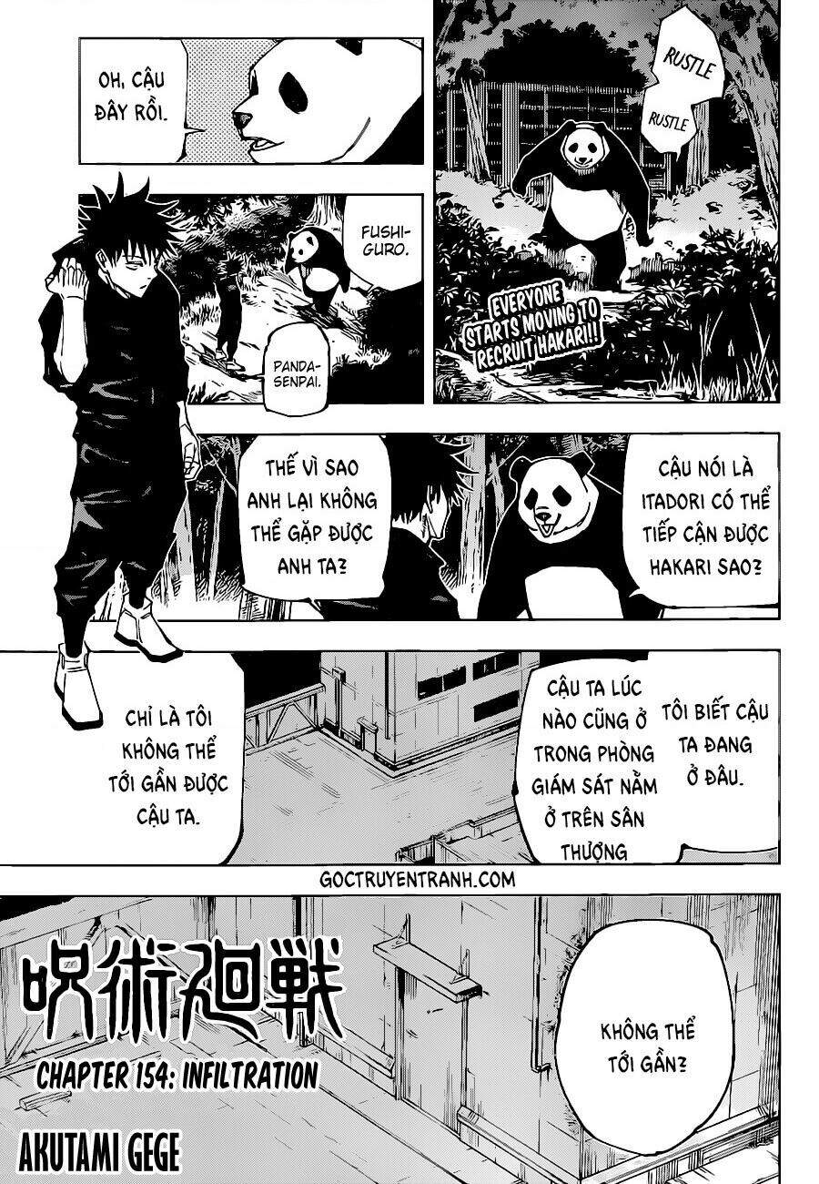 Chú Thuật Hồi Chiến Chap 154 - Next Chap 155