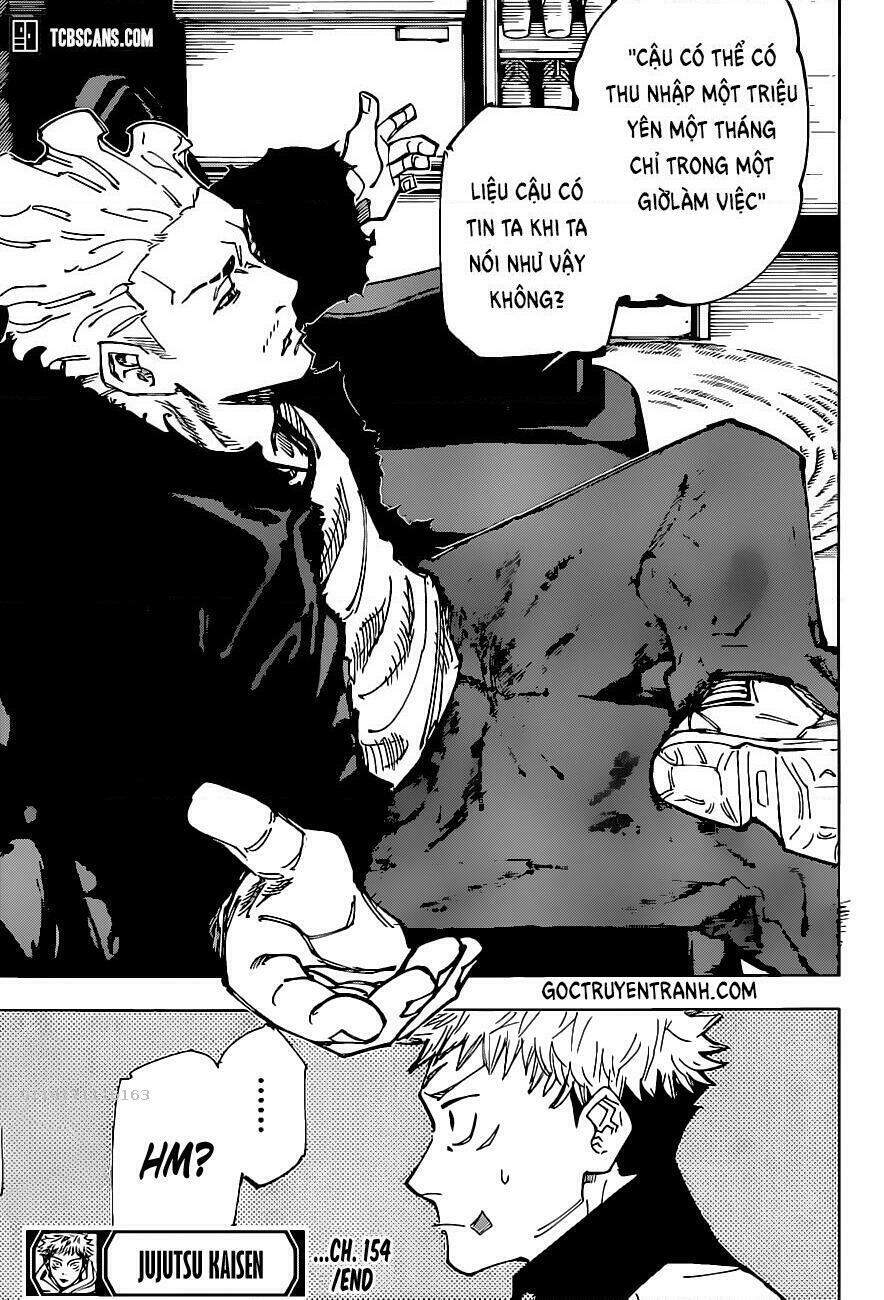 Chú Thuật Hồi Chiến Chap 154 - Next Chap 155