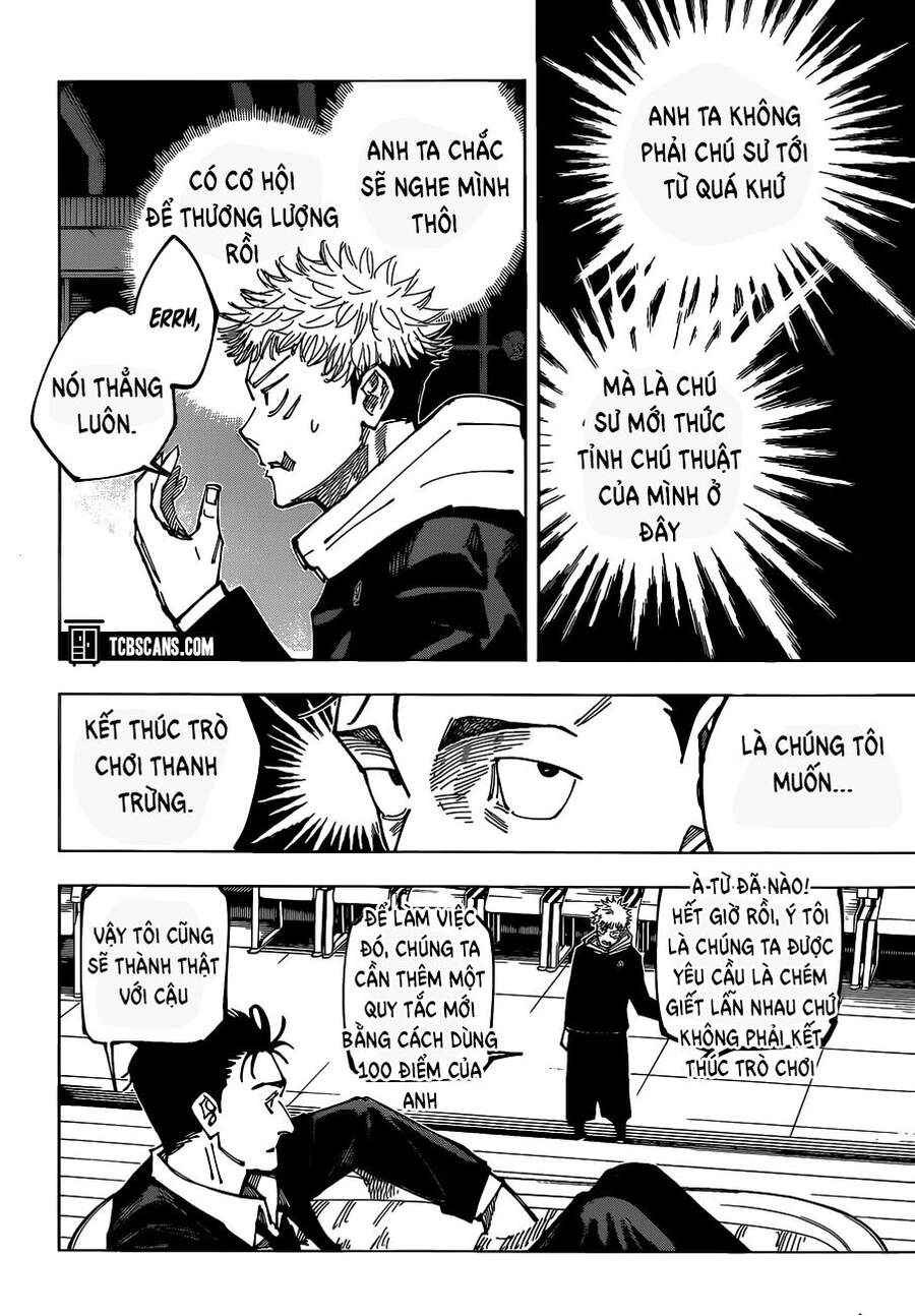 Chú Thuật Hồi Chiến Chap 163 - Next Chap 164