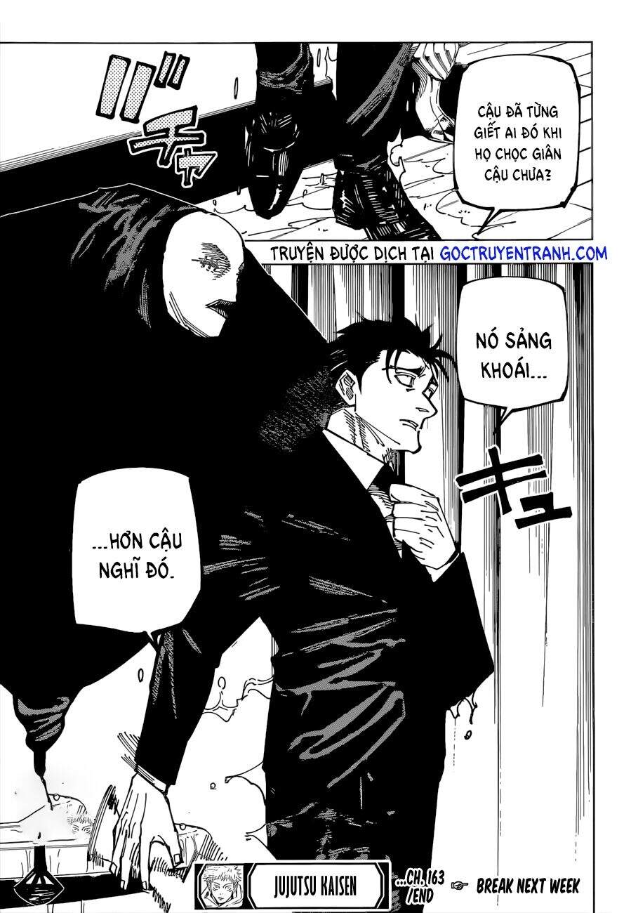 Chú Thuật Hồi Chiến Chap 163 - Next Chap 164