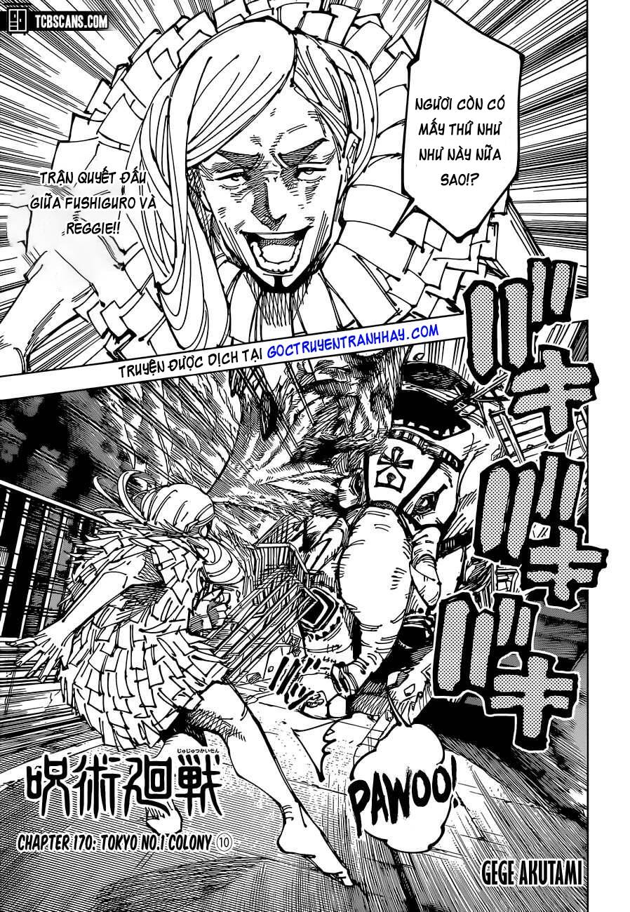 Chú Thuật Hồi Chiến Chap 170 - Next Chap 171