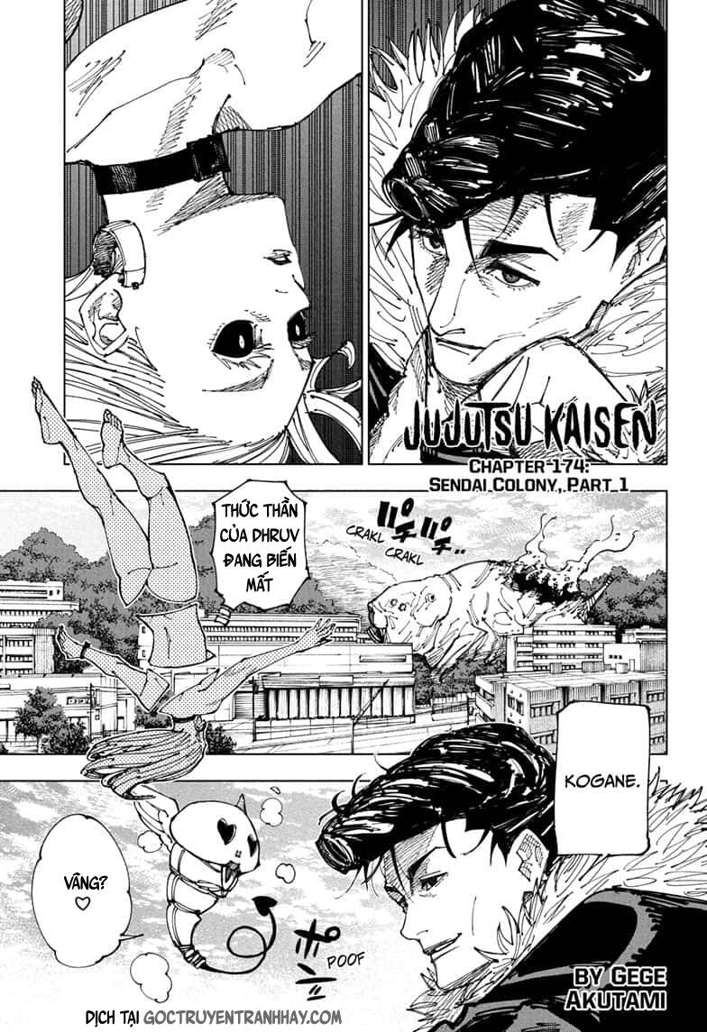 Chú Thuật Hồi Chiến Chap 174 - Next Chap 175
