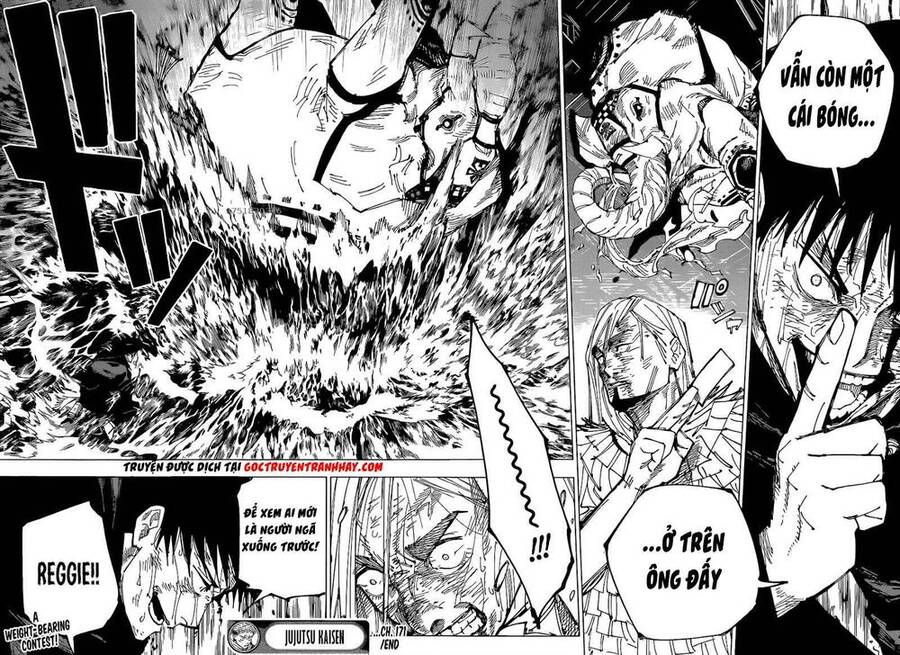 Chú Thuật Hồi Chiến Chap 171 - Next Chap 172