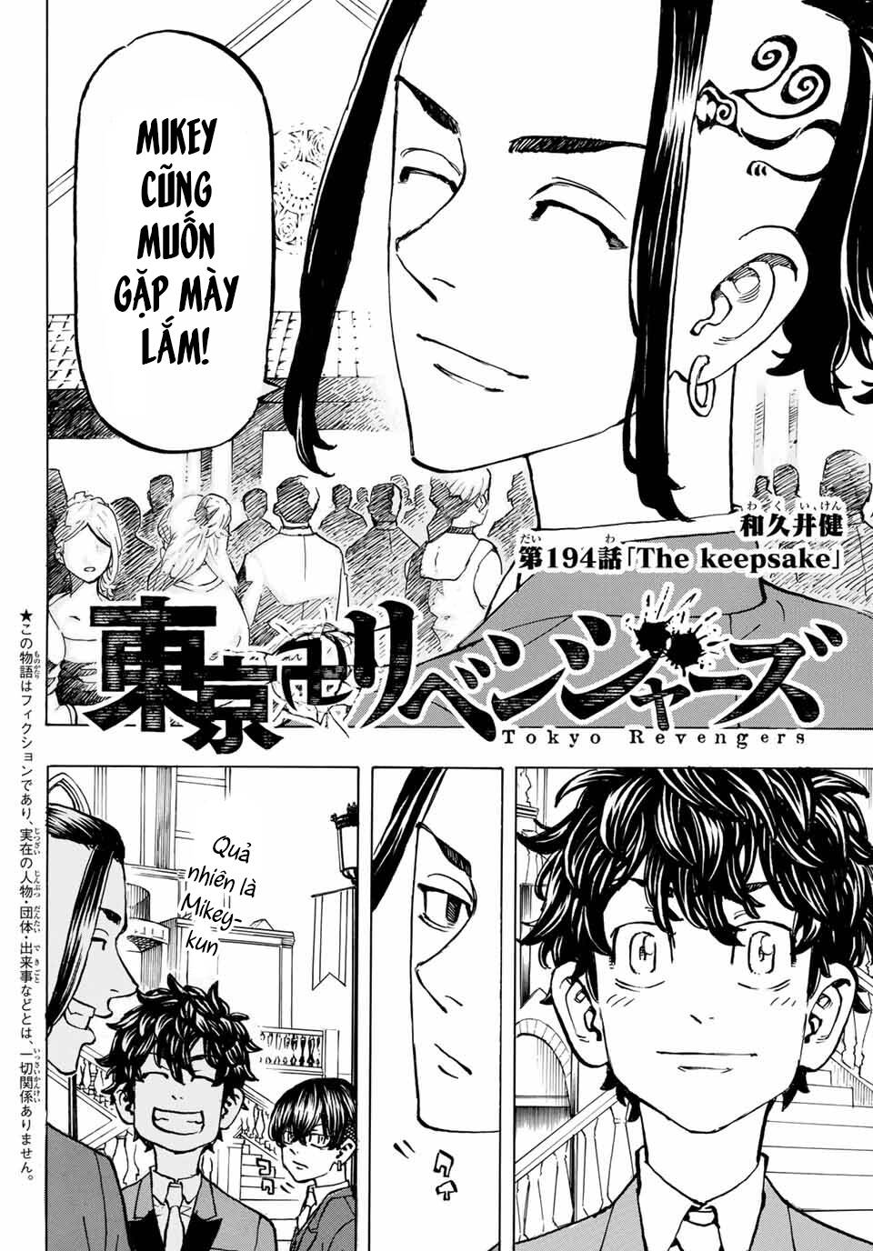 Kịch Trường Của Takemichi Chap 194 - Next Chap 195