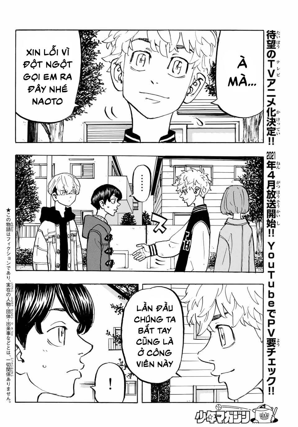 Kịch Trường Của Takemichi Chap 192 - Next Chap 193