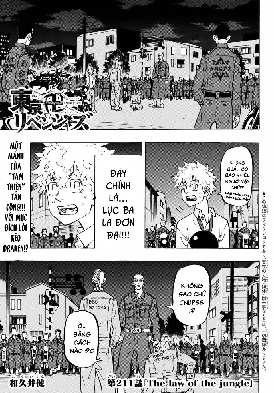 Kịch Trường Của Takemichi Chap 211 - Next Chap 212