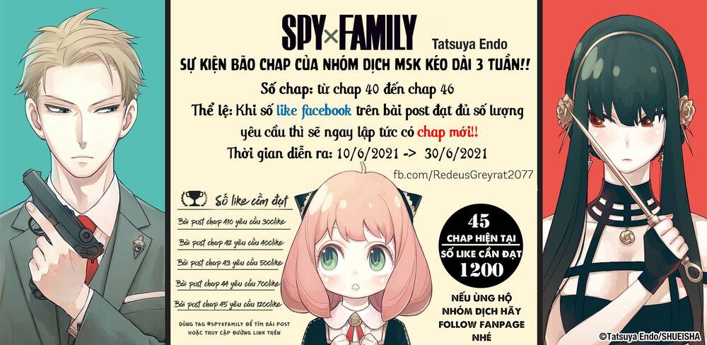 Gia Đình Điệp Viên Chap 45 - Next Chap 46