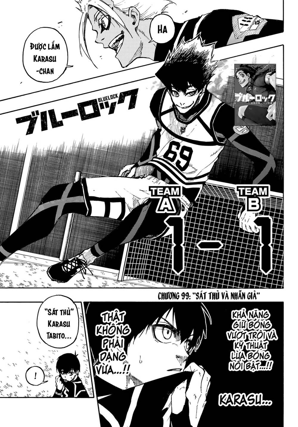 Thiên Tài Bóng Đá, Tiền Đạo Số 1 Chap 99 - Next Chap 100