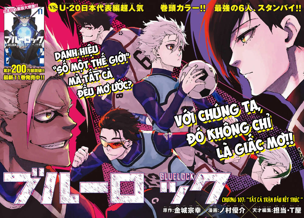 Thiên Tài Bóng Đá, Tiền Đạo Số 1 Chap 107 - Next Chap 108