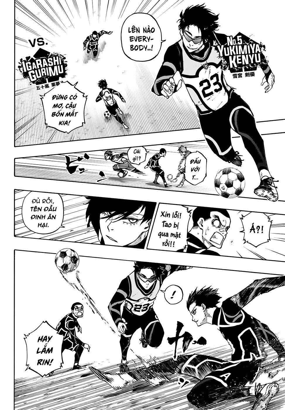 Thiên Tài Bóng Đá, Tiền Đạo Số 1 Chap 106 - Next Chap 107