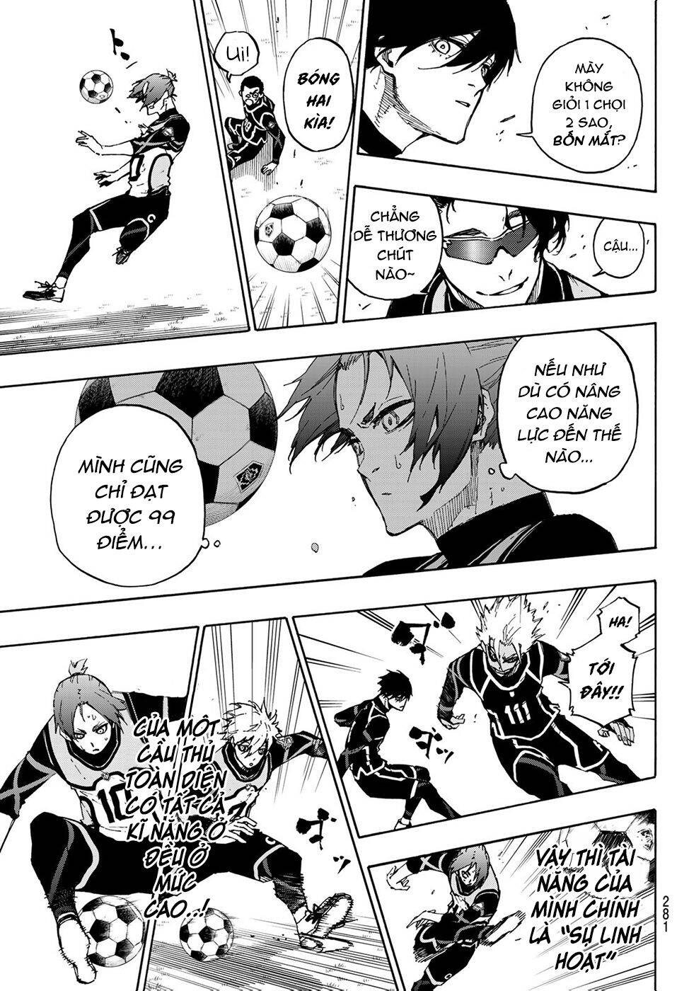 Thiên Tài Bóng Đá, Tiền Đạo Số 1 Chap 106 - Next Chap 107