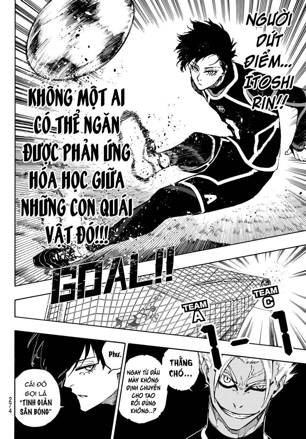 Thiên Tài Bóng Đá, Tiền Đạo Số 1 Chap 106 - Next Chap 107