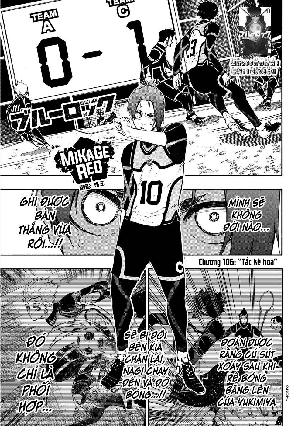 Thiên Tài Bóng Đá, Tiền Đạo Số 1 Chap 106 - Next Chap 107