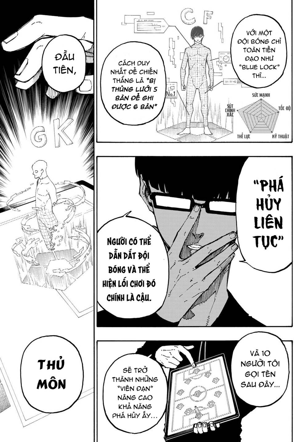 Thiên Tài Bóng Đá, Tiền Đạo Số 1 Chap 108 - Next Chap 109