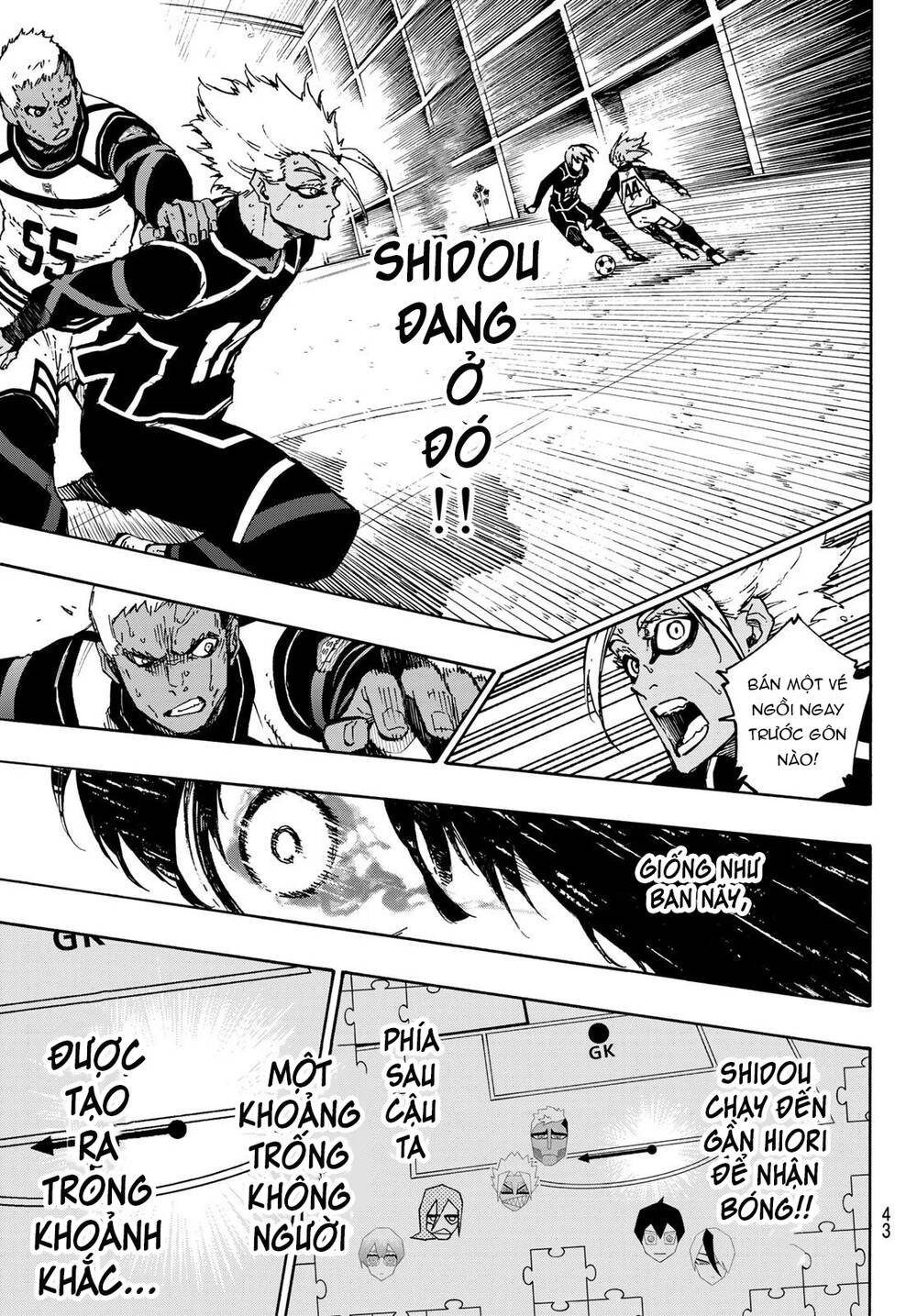Thiên Tài Bóng Đá, Tiền Đạo Số 1 Chap 102 - Next Chap 103