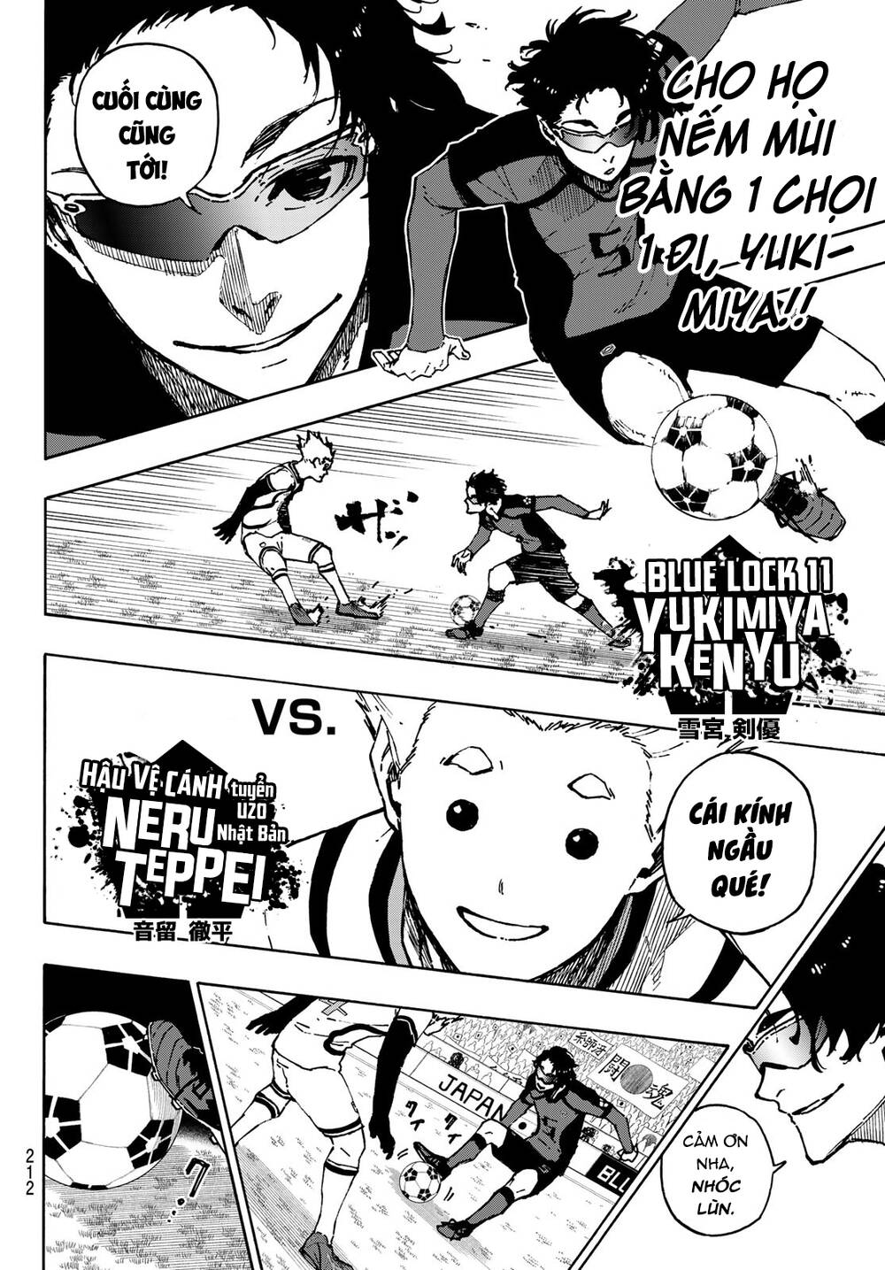 Thiên Tài Bóng Đá, Tiền Đạo Số 1 Chap 114 - Next Chap 115