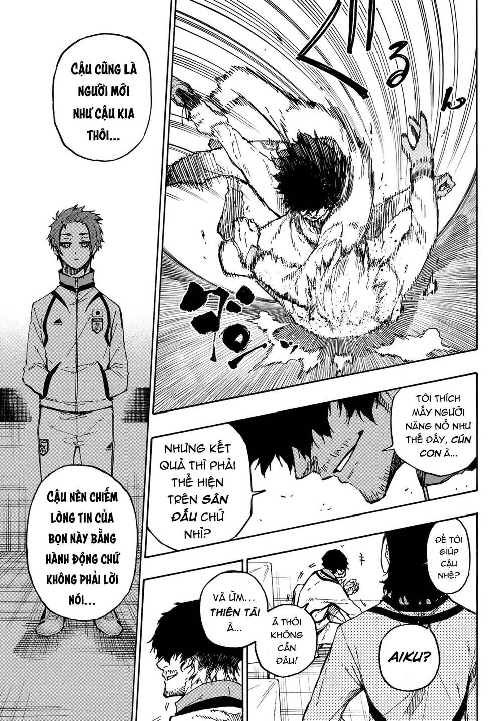 Thiên Tài Bóng Đá, Tiền Đạo Số 1 Chap 110 - Next Chap 111