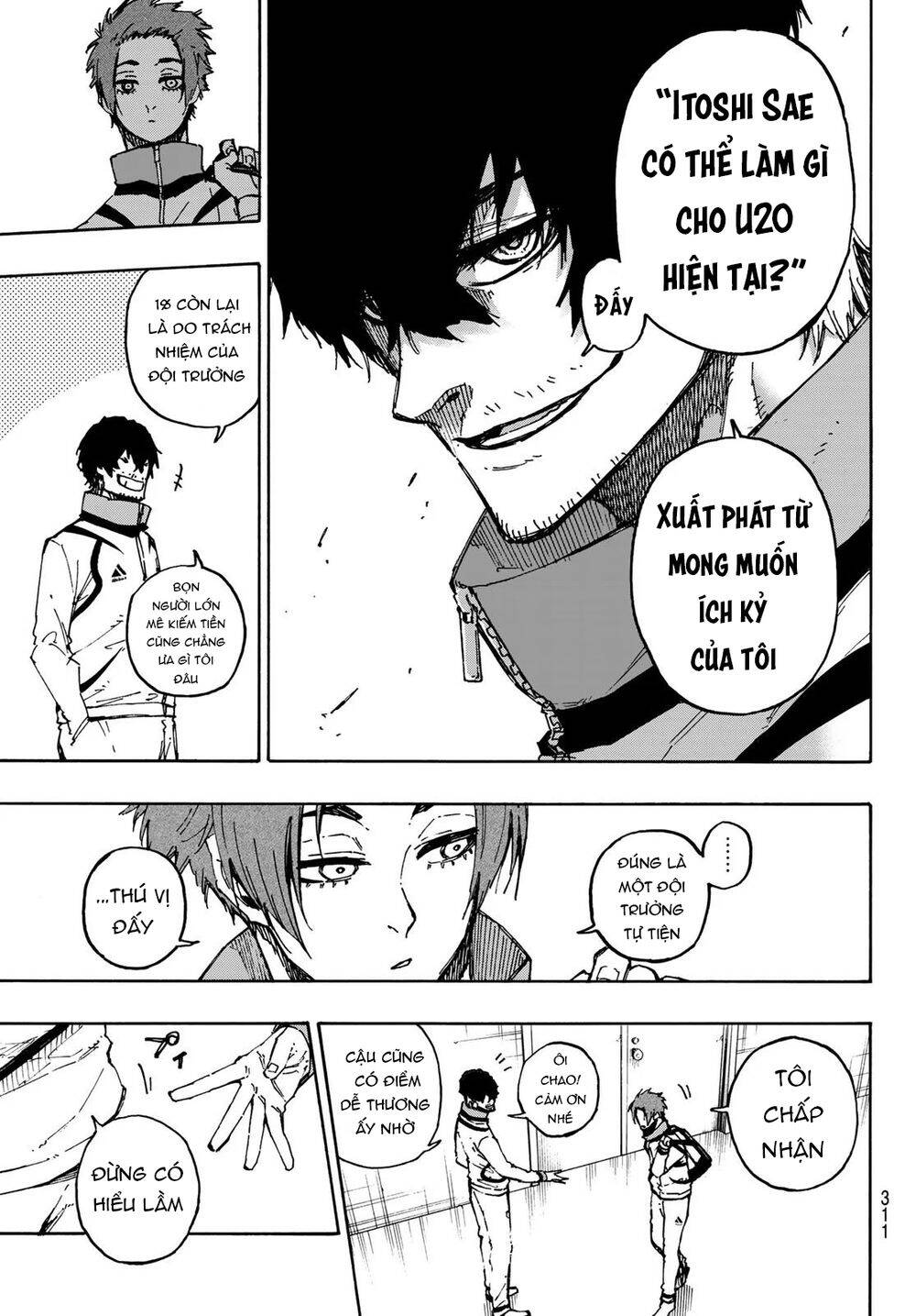 Thiên Tài Bóng Đá, Tiền Đạo Số 1 Chap 111 - Next Chap 112