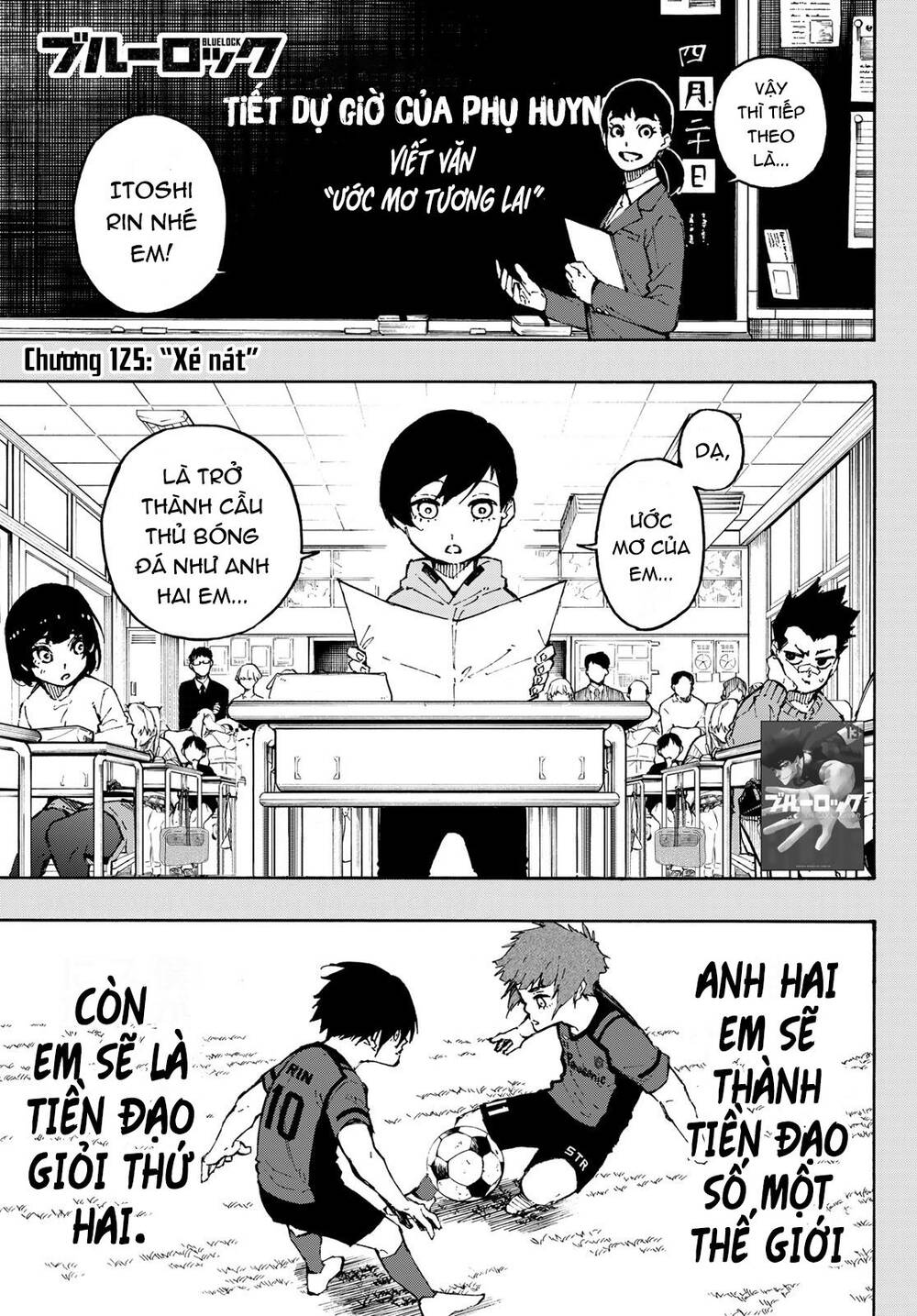 Thiên Tài Bóng Đá, Tiền Đạo Số 1 Chap 125 - Next Chap 126