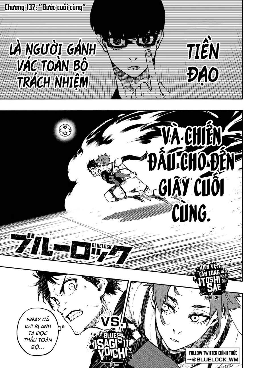 Thiên Tài Bóng Đá, Tiền Đạo Số 1 Chap 137 - Next Chap 138