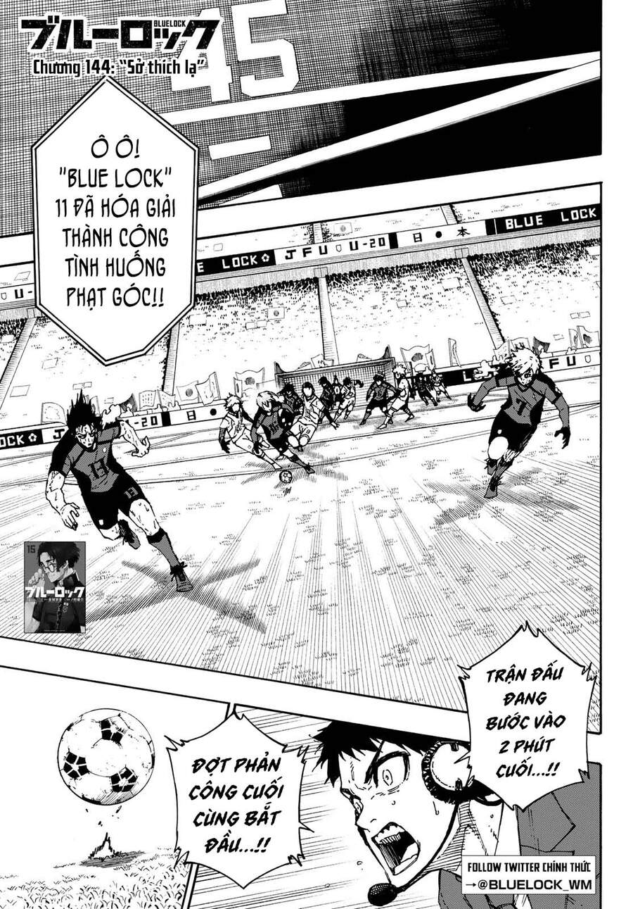 Thiên Tài Bóng Đá, Tiền Đạo Số 1 Chap 144 - Next Chap 145