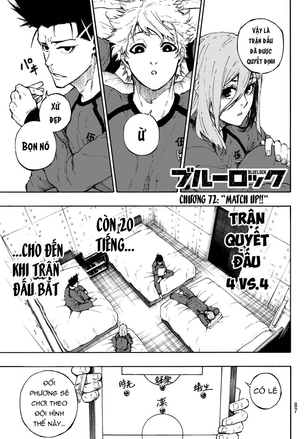 Thiên Tài Bóng Đá, Tiền Đạo Số 1 Chap 72 - Next Chap 73