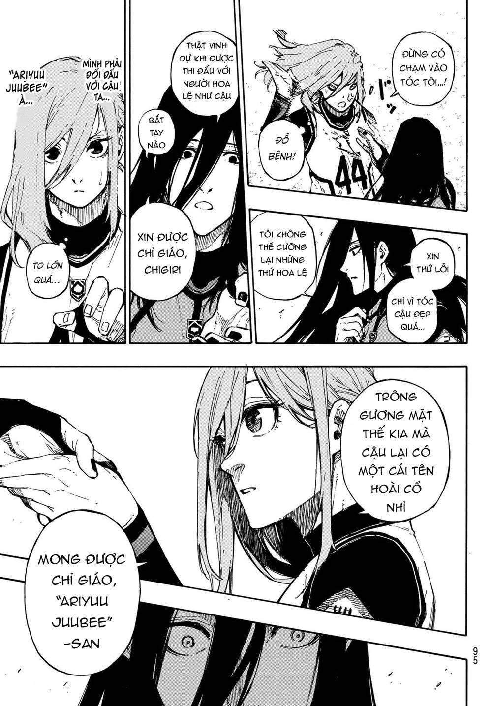 Thiên Tài Bóng Đá, Tiền Đạo Số 1 Chap 72 - Next Chap 73