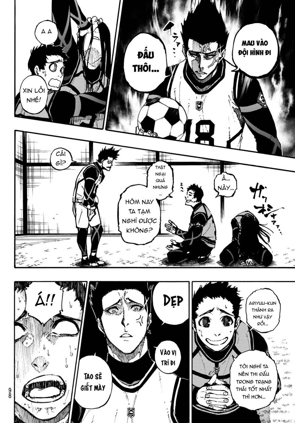 Thiên Tài Bóng Đá, Tiền Đạo Số 1 Chap 72 - Next Chap 73