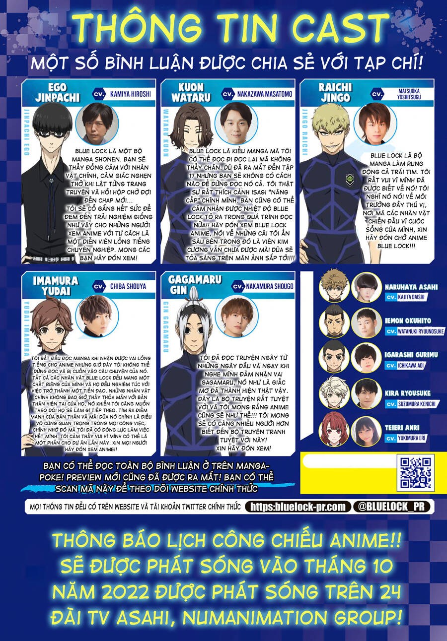 Thiên Tài Bóng Đá, Tiền Đạo Số 1 Chap 175 - Next Chap 176