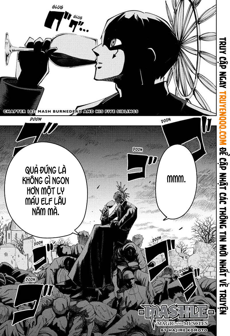 Mashle: Magic And Muscles Chap 102 - Next Chap 103