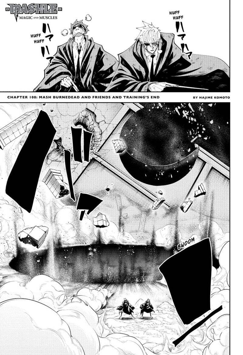 Mashle: Magic And Muscles Chap 108 - Next Chap 109