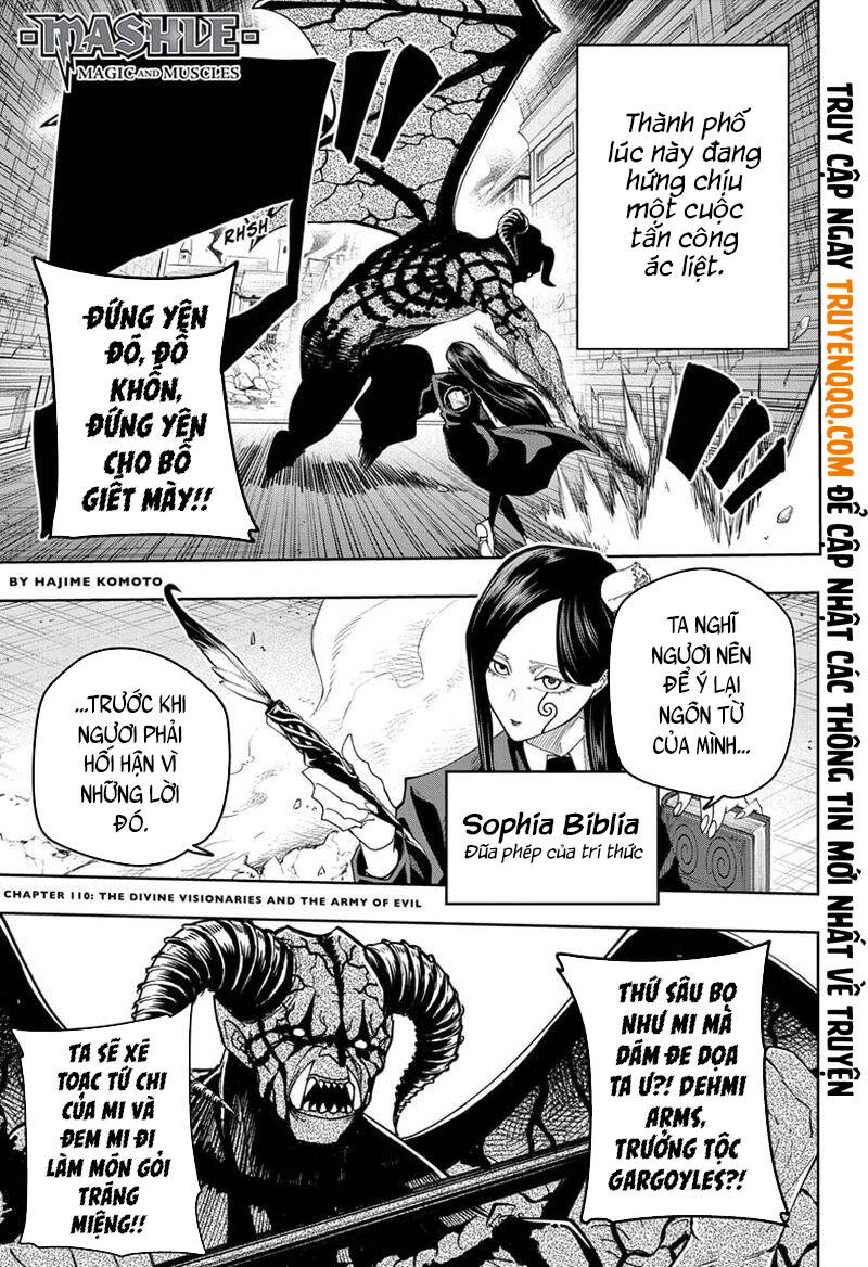 Mashle: Magic And Muscles Chap 110 - Next Chap 111