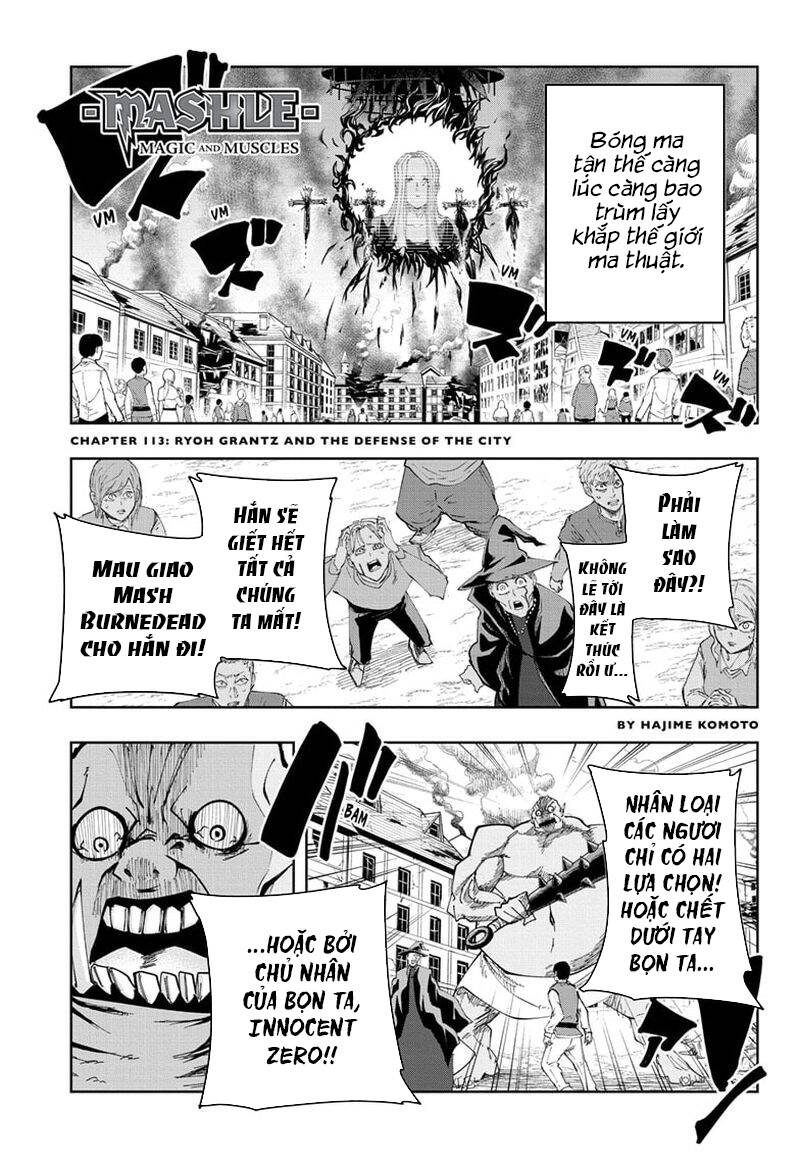 Mashle: Magic And Muscles Chap 113 - Next Chap 114