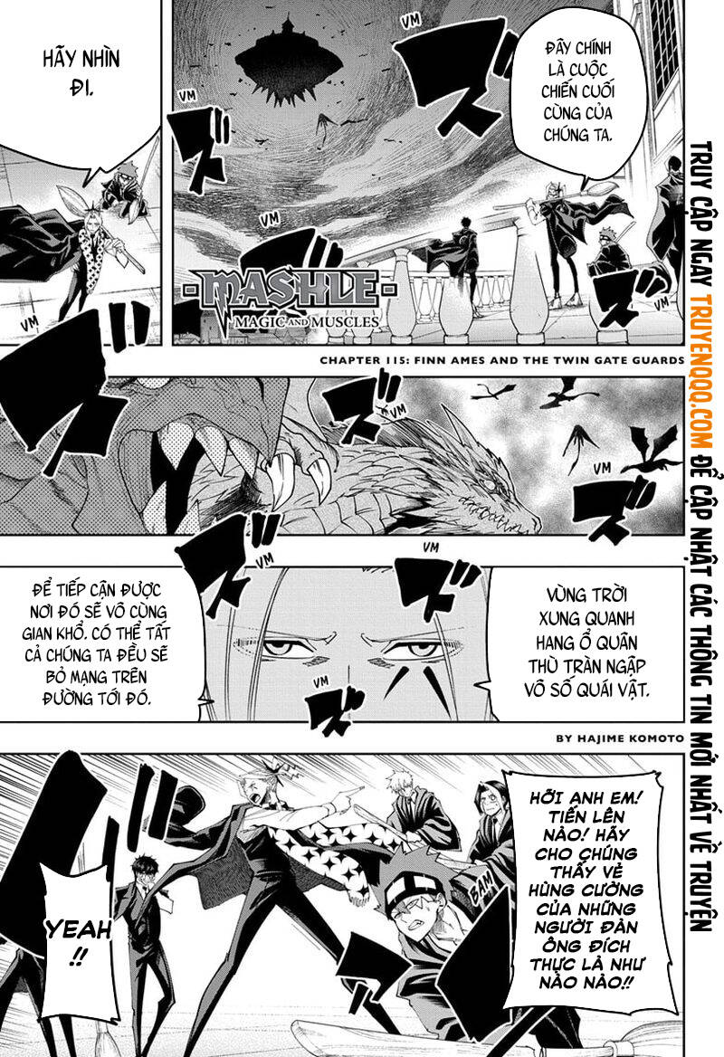 Mashle: Magic And Muscles Chap 115 - Next Chap 116