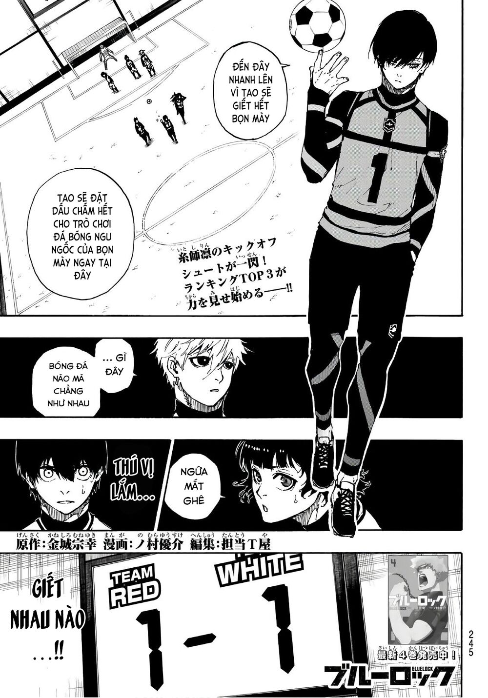 Thiên Tài Bóng Đá, Tiền Đạo Số 1 Chap 46 - Next Chap 47